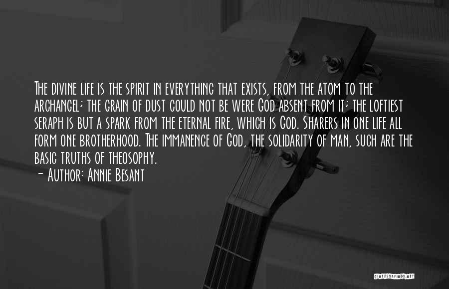 Brotherhood Of Man Quotes By Annie Besant