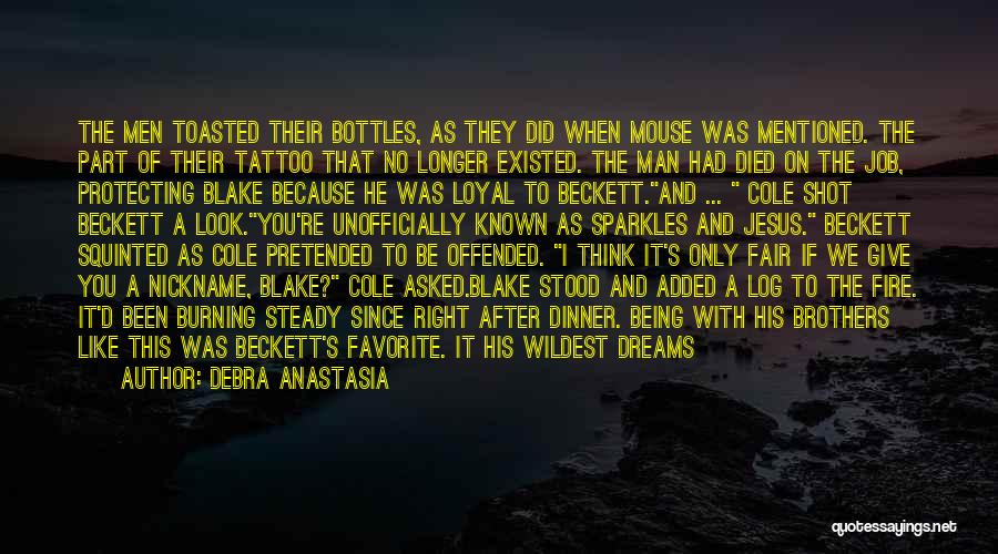 Brotherhood Of Man Quotes By Debra Anastasia