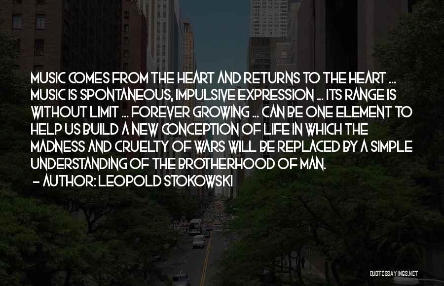 Brotherhood Of Man Quotes By Leopold Stokowski