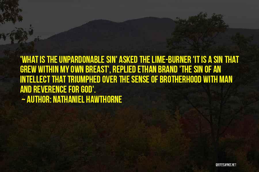 Brotherhood Of Man Quotes By Nathaniel Hawthorne