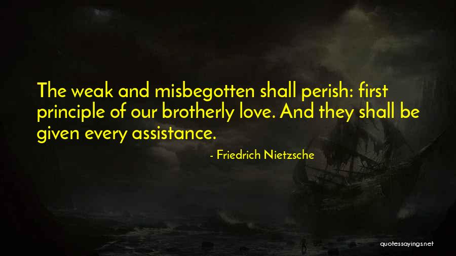Brotherly Love Quotes By Friedrich Nietzsche Brotherly Love Quotes By Friedrich Nietzsche