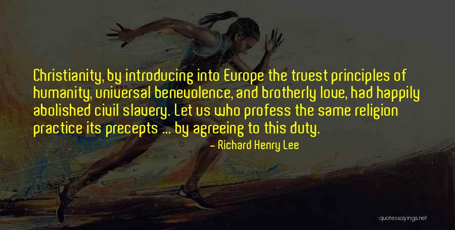 Brotherly Love Quotes By Richard Henry Lee Brotherly Love Quotes By Richard Henry Lee