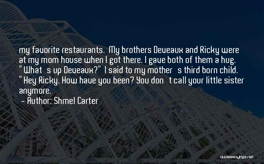 Brothers And Sister Quotes By Shmel Carter