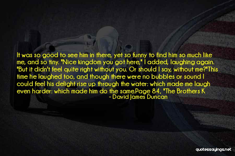 Brothers Funny Quotes By David James Duncan