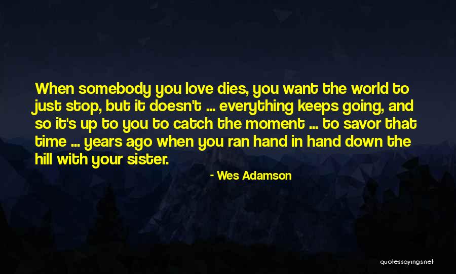 Brothers N Sister Quotes By Wes Adamson