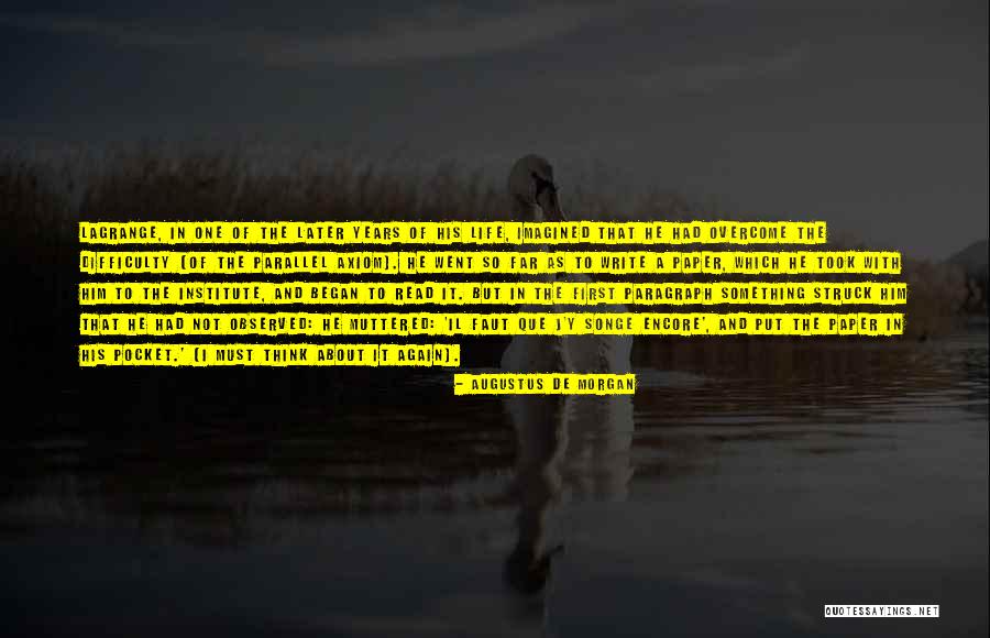 Brotzu Review Quotes By Augustus De Morgan Brotzu Review Quotes By Augustus De Morgan