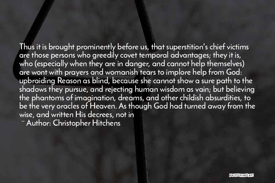 Brought Tears Quotes By Christopher Hitchens