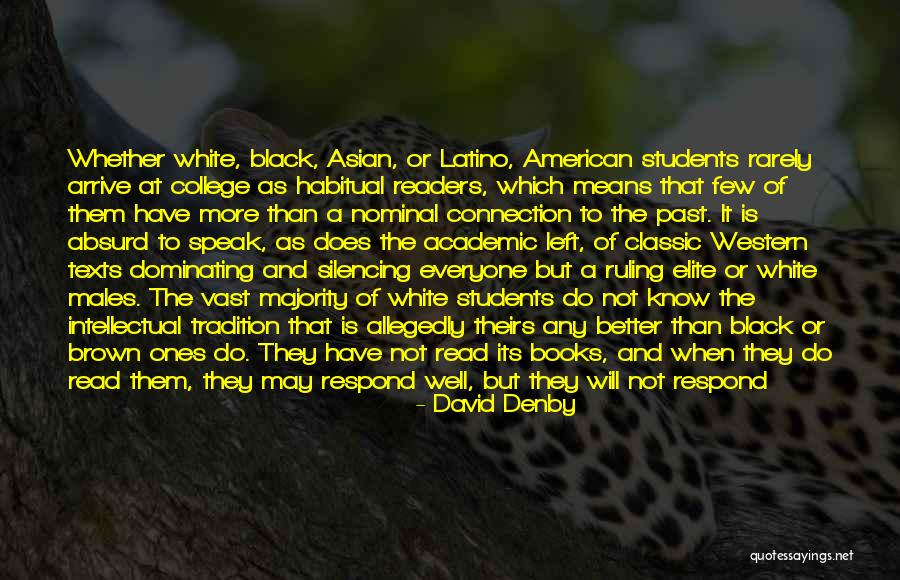 Brown And Black Quotes By David Denby Brown And Black Quotes By David Denby