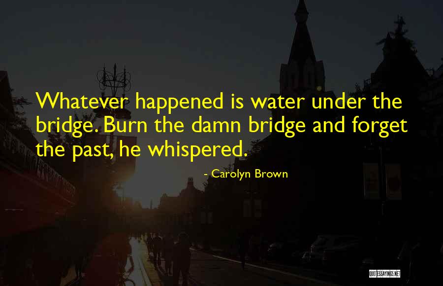 Brown Bridge Quotes By Carolyn Brown Brown Bridge Quotes By Carolyn Brown