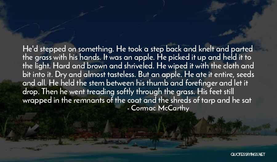 Brown Coat Quotes By Cormac McCarthy Brown Coat Quotes By Cormac McCarthy
