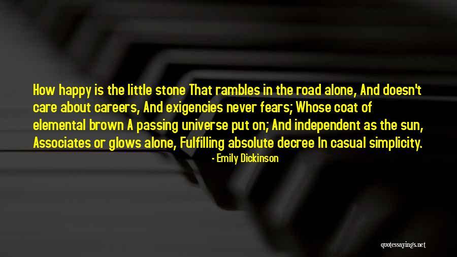 Brown Coat Quotes By Emily Dickinson Brown Coat Quotes By Emily Dickinson