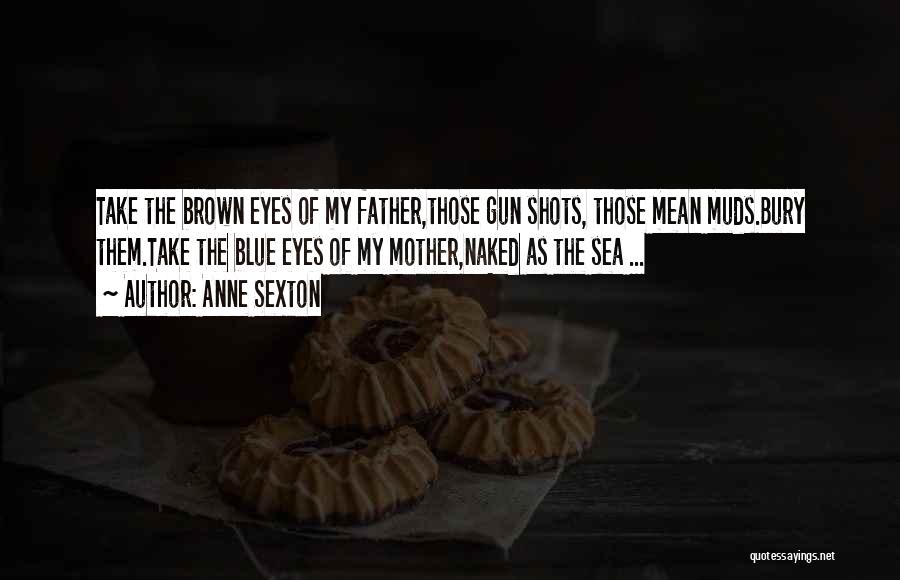 Brown Eyes Blue Eyes Quotes By Anne Sexton