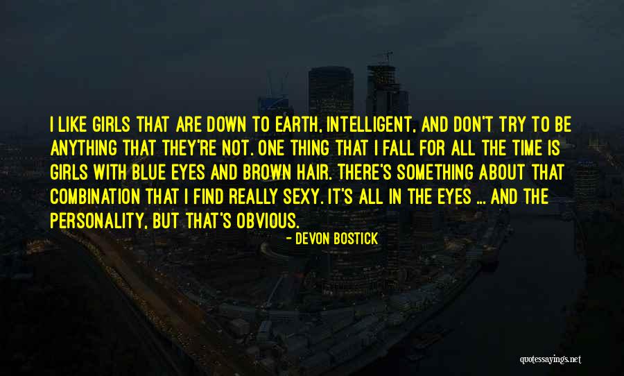 Brown Eyes Blue Eyes Quotes By Devon Bostick