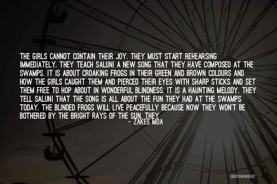 Brown Eyes In The Sun Quotes By Zakes Mda Brown Eyes In The Sun Quotes By Zakes Mda
