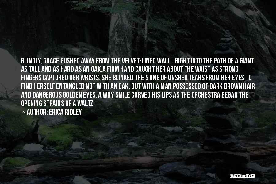 Brown Hair Brown Eyes Quotes By Erica Ridley