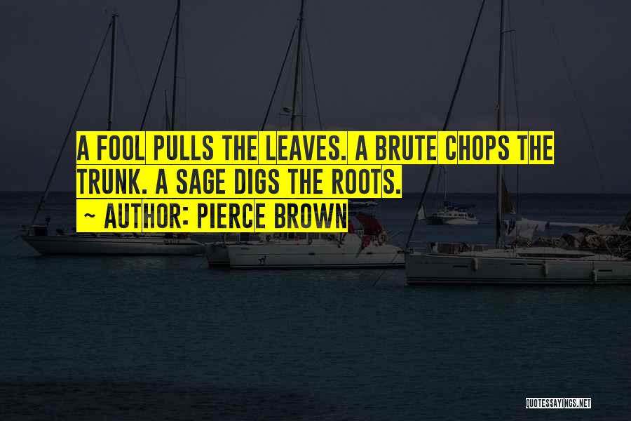 Brown Leaves Quotes By Pierce Brown