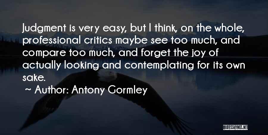 Brown Nosers At Work Quotes By Antony Gormley