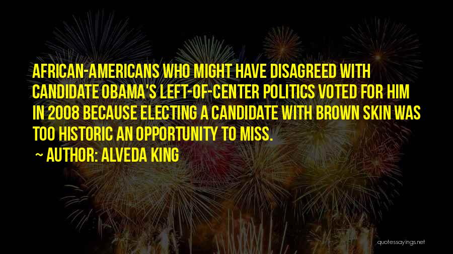 Brown Skin Quotes By Alveda King