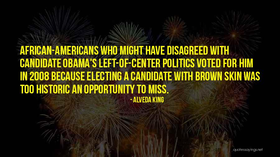 Brown Skin Quotes By Alveda King