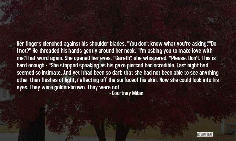 Brown Skin Quotes By Courtney Milan