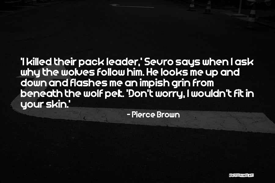 Brown Skin Quotes By Pierce Brown