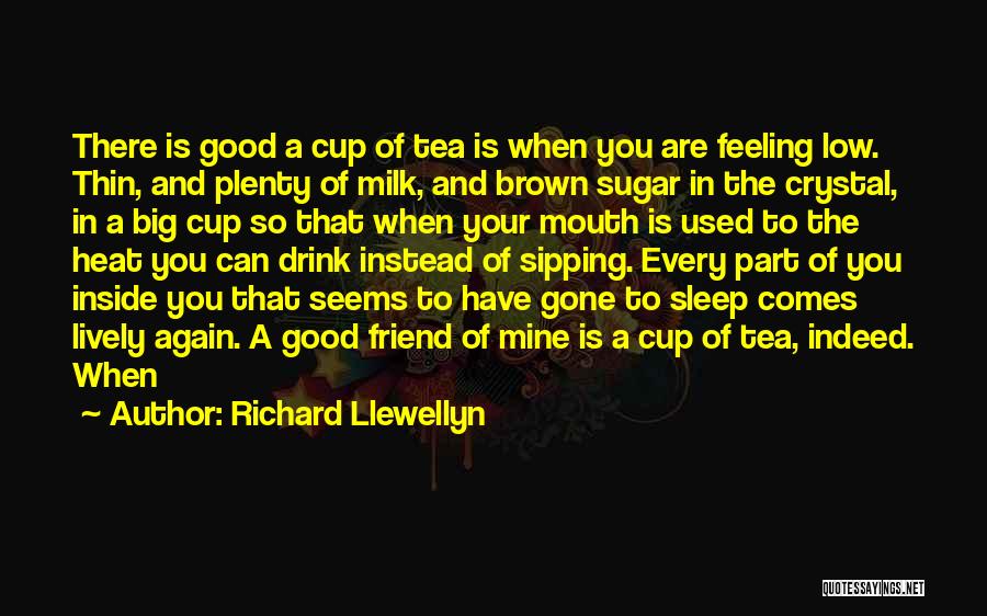 Brown Sugar Quotes By Richard Llewellyn