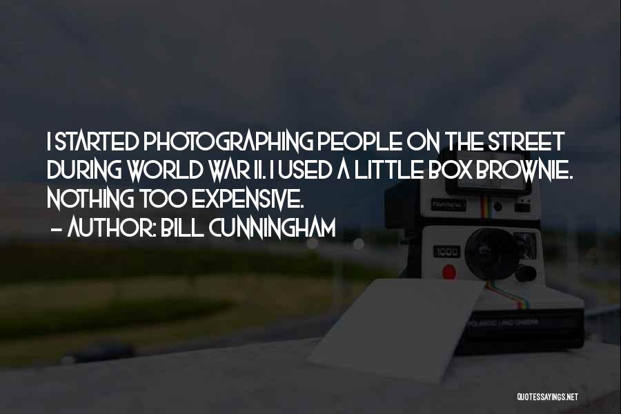 Brownie Quotes By Bill Cunningham