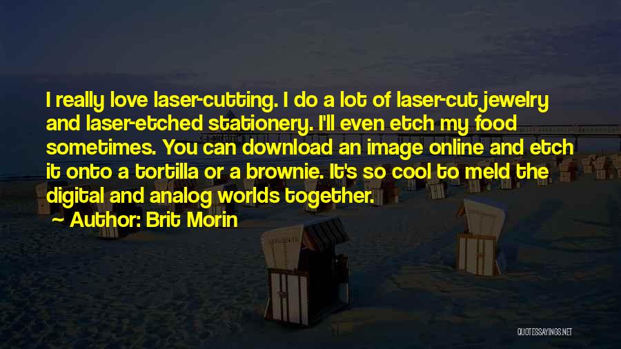 Brownie Quotes By Brit Morin