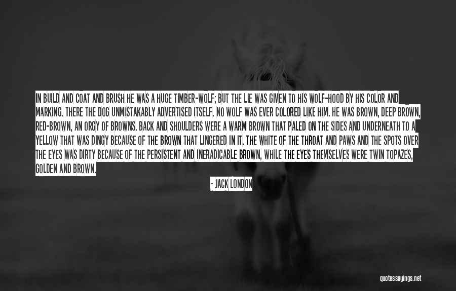 Browns Quotes By Jack London Browns Quotes By Jack London