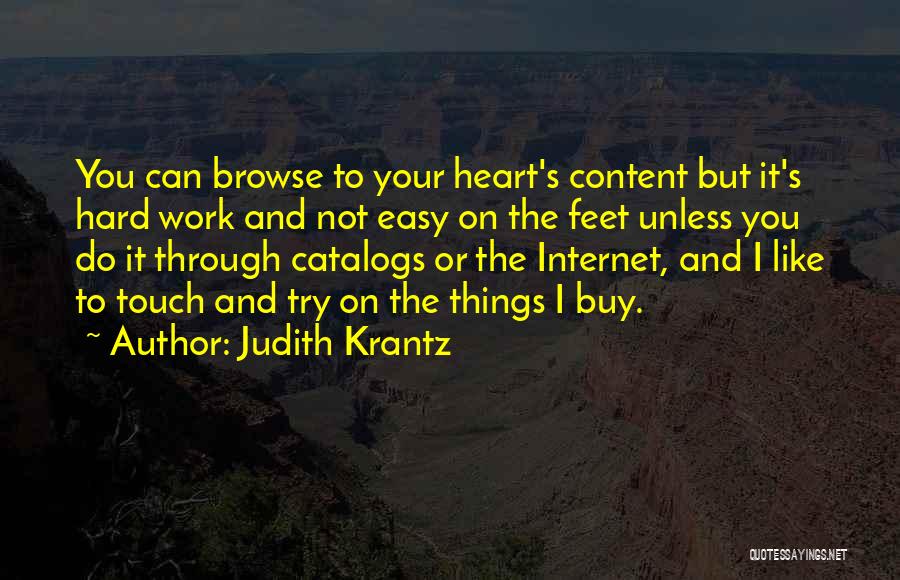 Browse Quotes By Judith Krantz