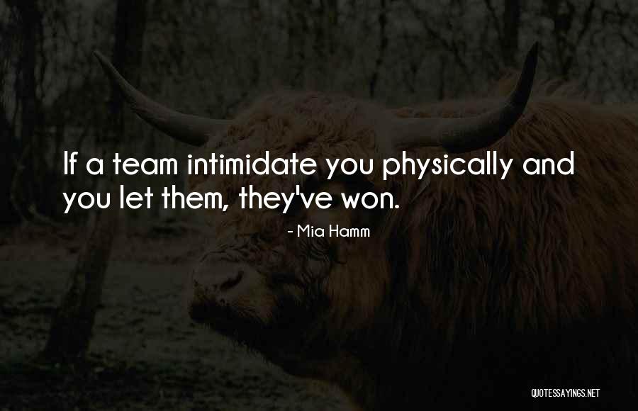 Brozek Bulatovic Quotes By Mia Hamm Brozek Bulatovic Quotes By Mia Hamm