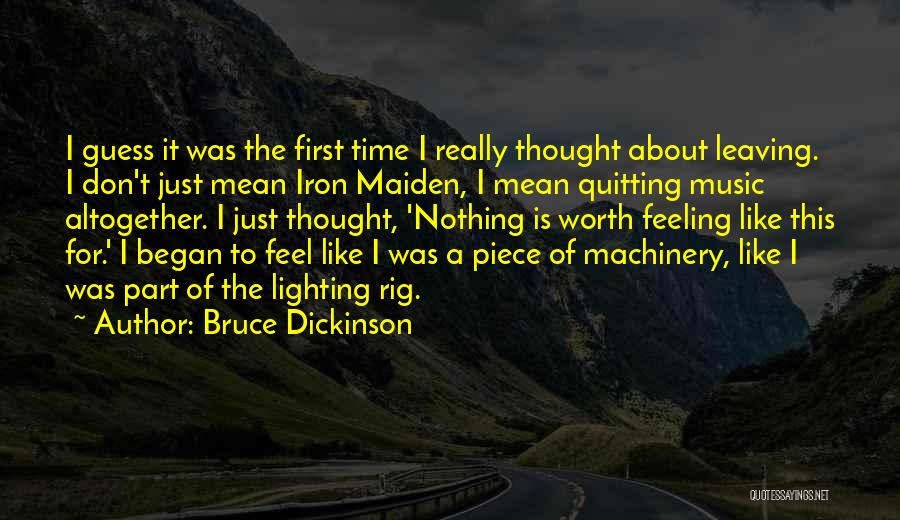 Bruce Dickinson Quotes 131512