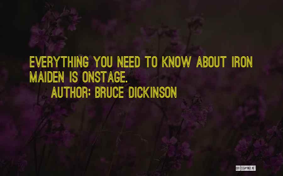 Bruce Dickinson Quotes 2097088