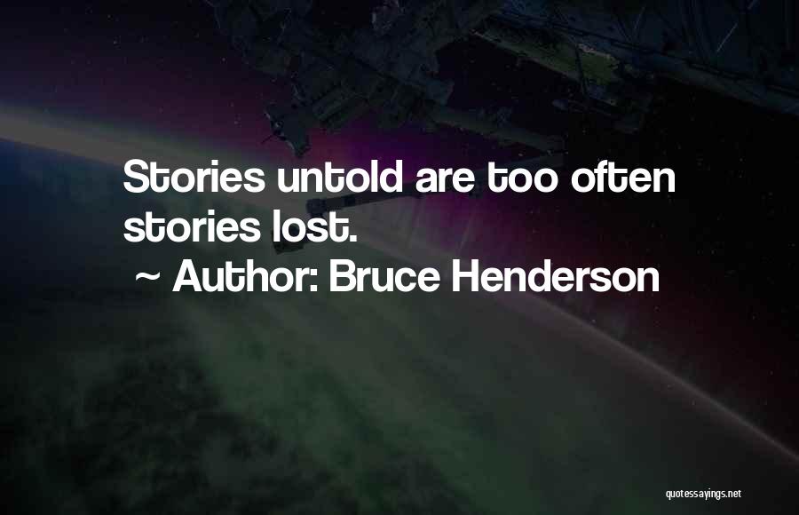Bruce Henderson Quotes 1900634