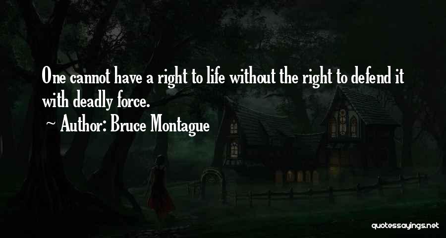 Bruce Montague Quotes 1553488