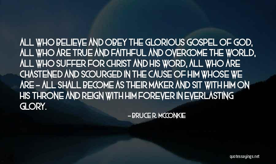Bruce R. McConkie Quotes 720041 Bruce R. McConkie Quotes 720041