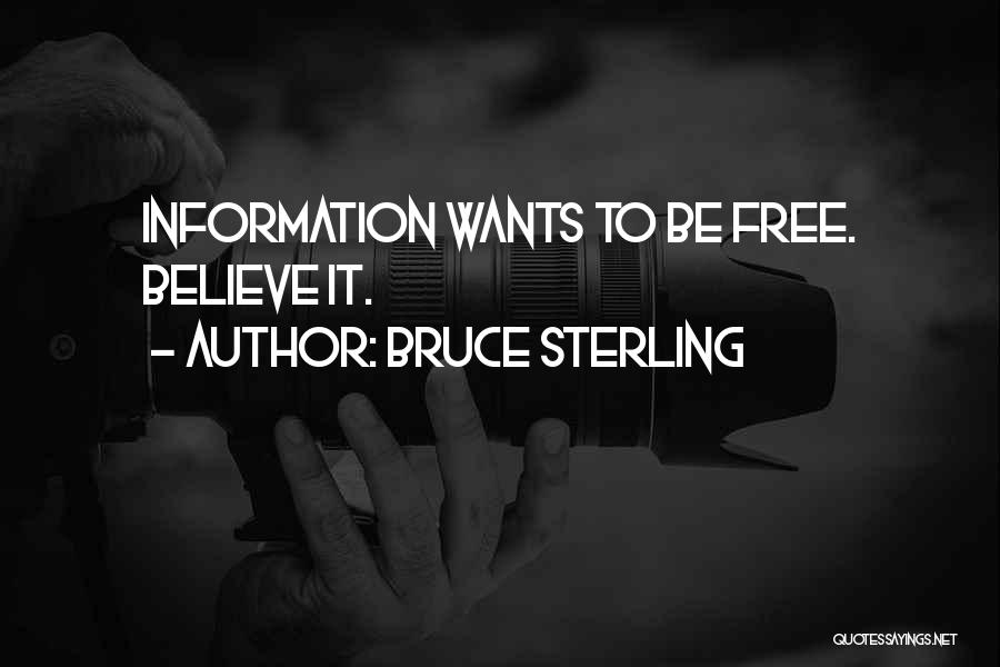 Bruce Sterling Quotes 867488