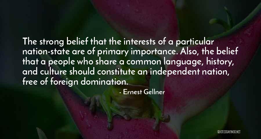 Bruchus Spp Quotes By Ernest Gellner
