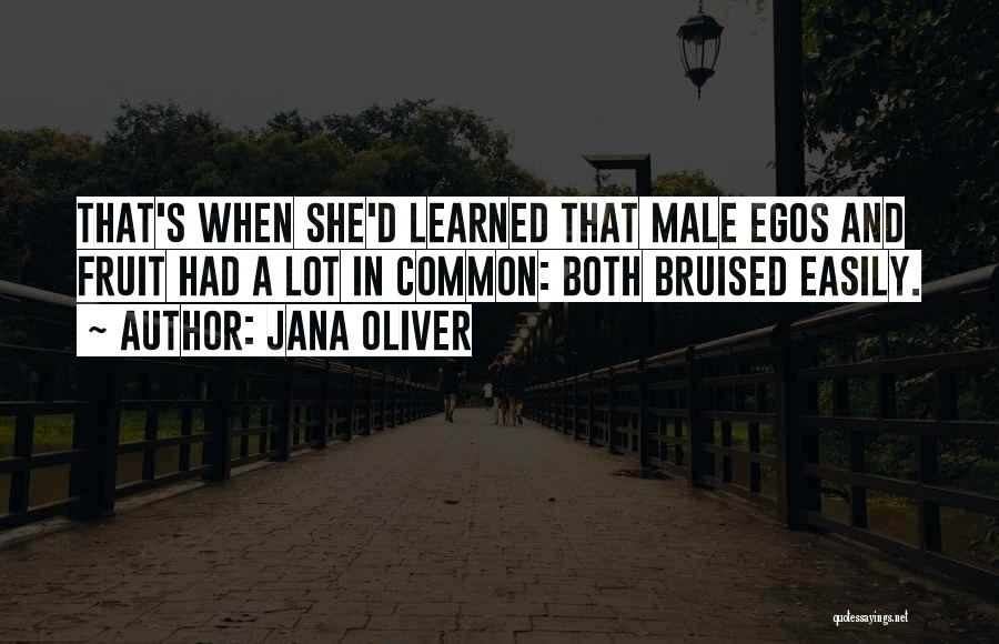 Bruised Quotes By Jana Oliver