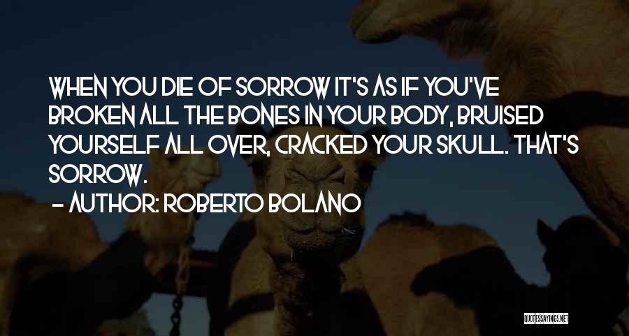 Bruised Quotes By Roberto Bolano