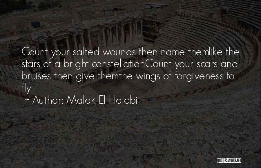 Bruises Quotes By Malak El Halabi