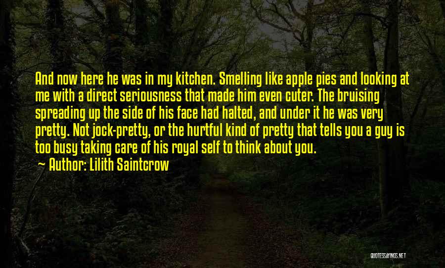 Bruising Quotes By Lilith Saintcrow