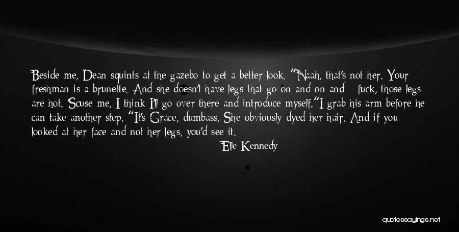 Brunette Hair Quotes By Elle Kennedy Brunette Hair Quotes By Elle Kennedy