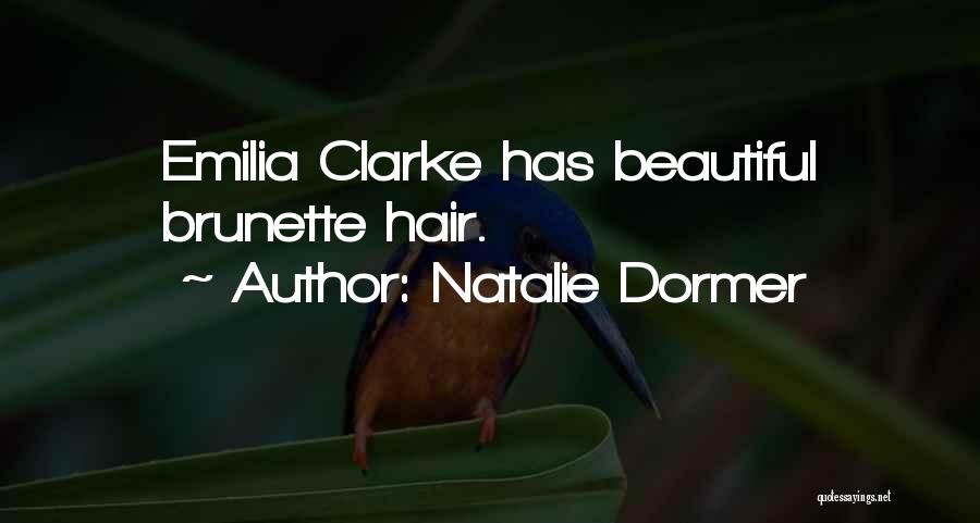 Brunette Quotes By Natalie Dormer