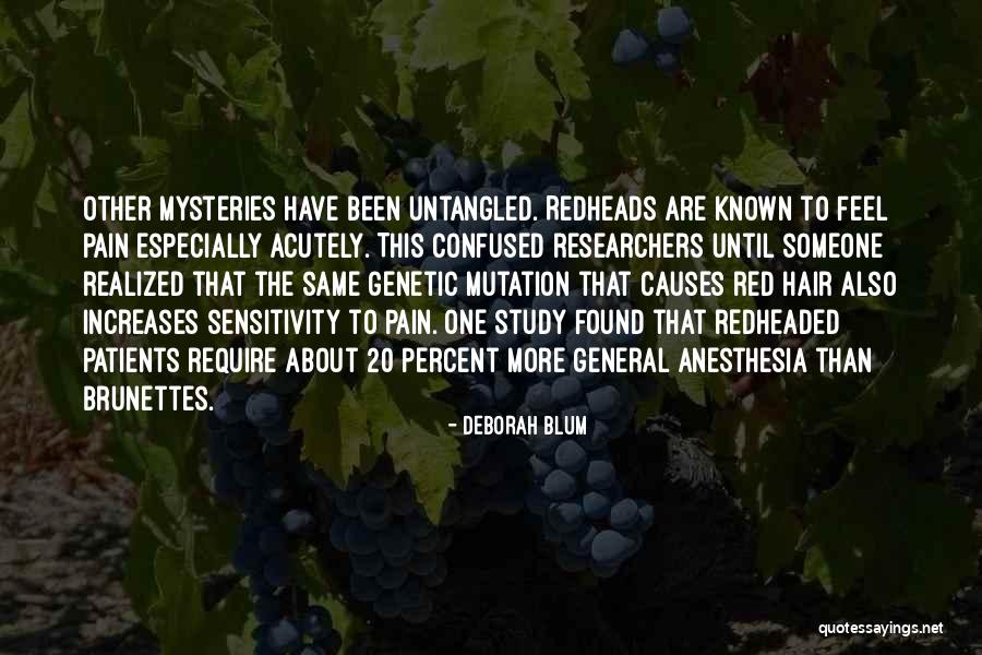 Brunettes Quotes By Deborah Blum Brunettes Quotes By Deborah Blum