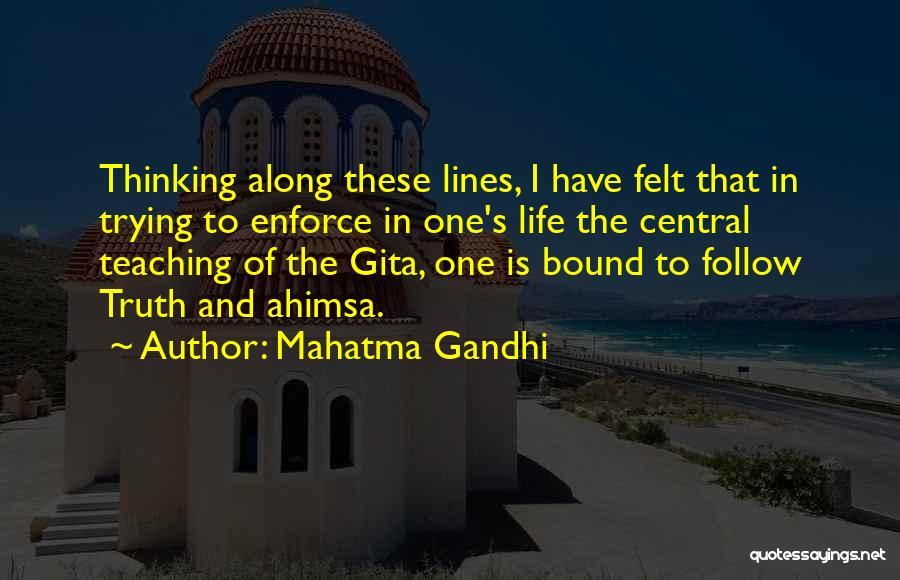 Brunhilda The Witch Quotes By Mahatma Gandhi