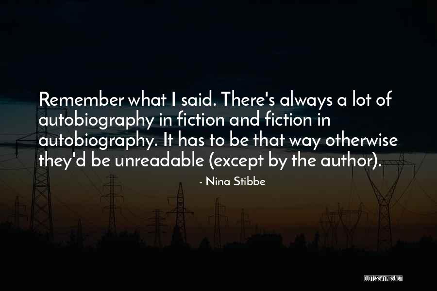 Brunistill Quotes By Nina Stibbe Brunistill Quotes By Nina Stibbe