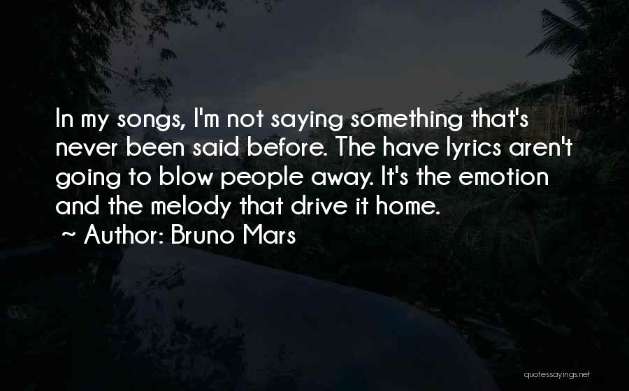 Bruno Mars Quotes 1952583
