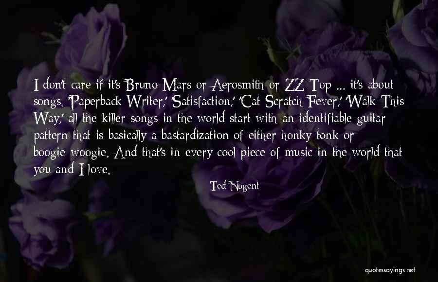 Bruno Mars Songs Quotes By Ted Nugent Bruno Mars Songs Quotes By Ted Nugent
