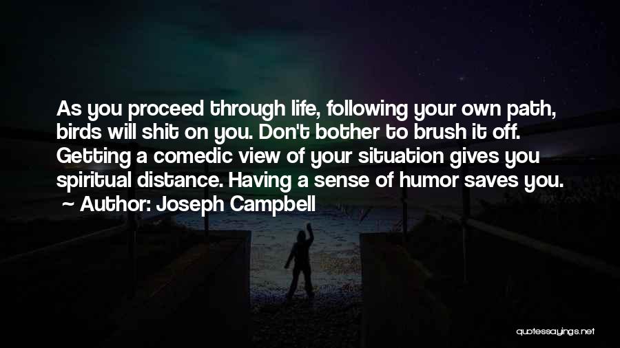 Brush It Off Quotes By Joseph Campbell